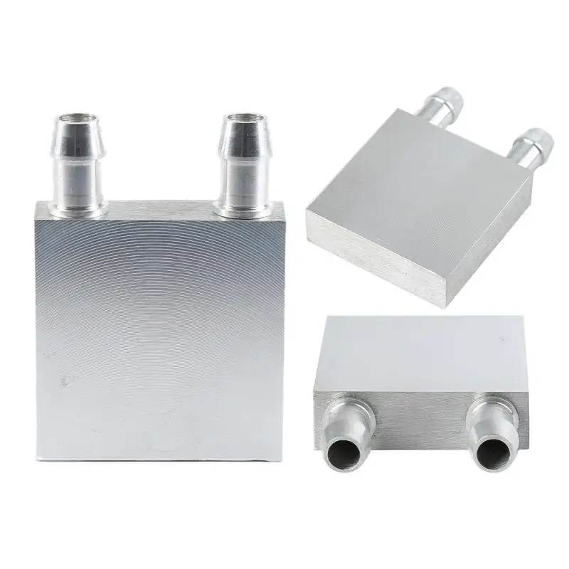 Блок водяного охлаждения процессора 40*40 мм алюминиевый блок для системы Жидкого