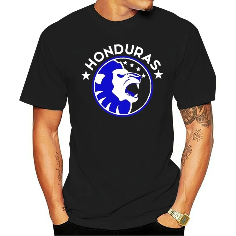 Клуб Олимпия де Гондурас Futbol Soccerer Футболка Camiseta Albos Leones ручной работы 3|Мужские