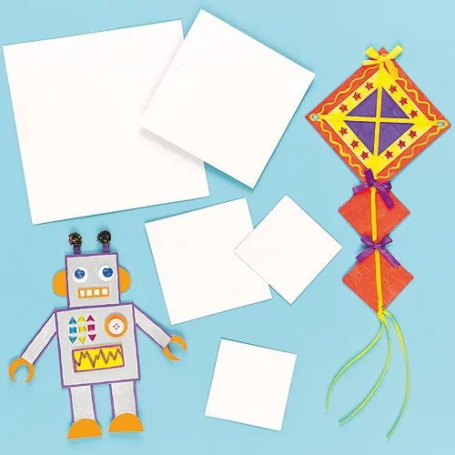 50 шт./лот незавершенная картонная бумага для рисования детей малышей сделай сам