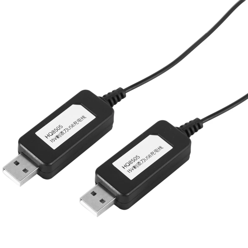 2 шт. USB разъем 15 в Вт HQ850 зарядное устройство адаптер для бритвы S5079 PT726 зарядка |