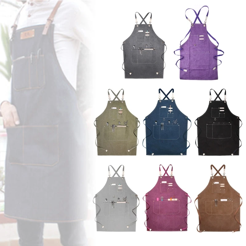 Водонепроницаемый и устойчивый к загрязнениям фартук модный бариста молочный