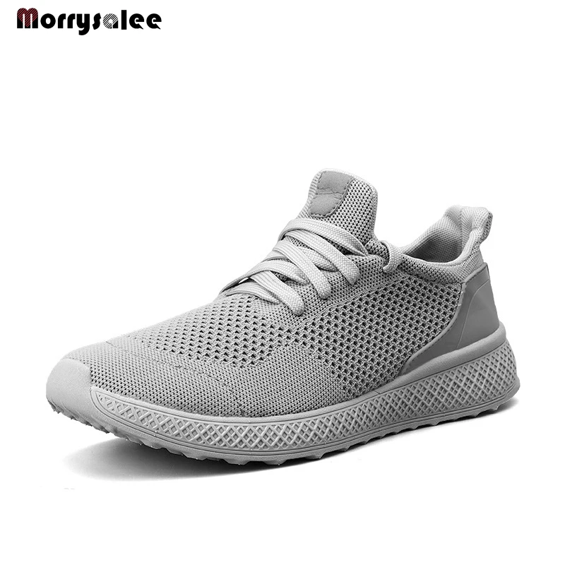 Fashion Outdoor Men's Sports Shoes High Quality Casual Breathable Soft Jogging Men's Shoes Mesh Top Flat Bottom 2022