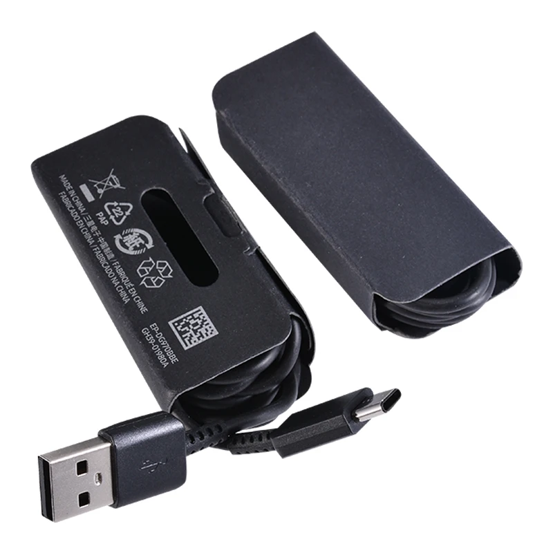 

10 шт./лот Кабель с разъемом типа C USB кабель 1 м Зарядное устройство линии передачи данных для S8 S9 плюс S10 Note 8, 9, 10, USB-C Кабо провода