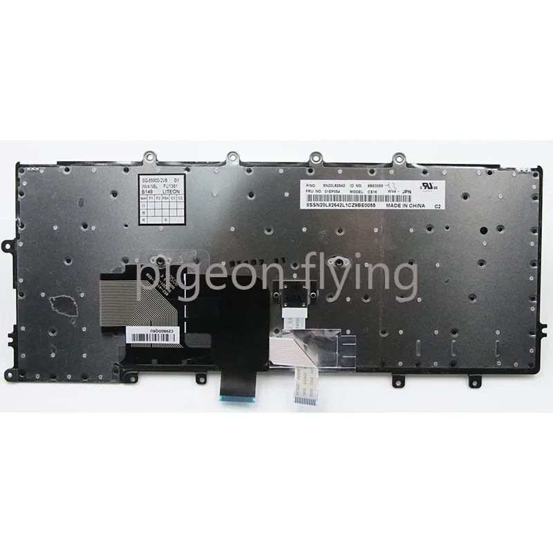 X270 клавиатура для Thinkpad A275 ноутбук японский FRU 01EN578 01EP054 P/N: SN20L82562 SN20L82642 Модель: CS16