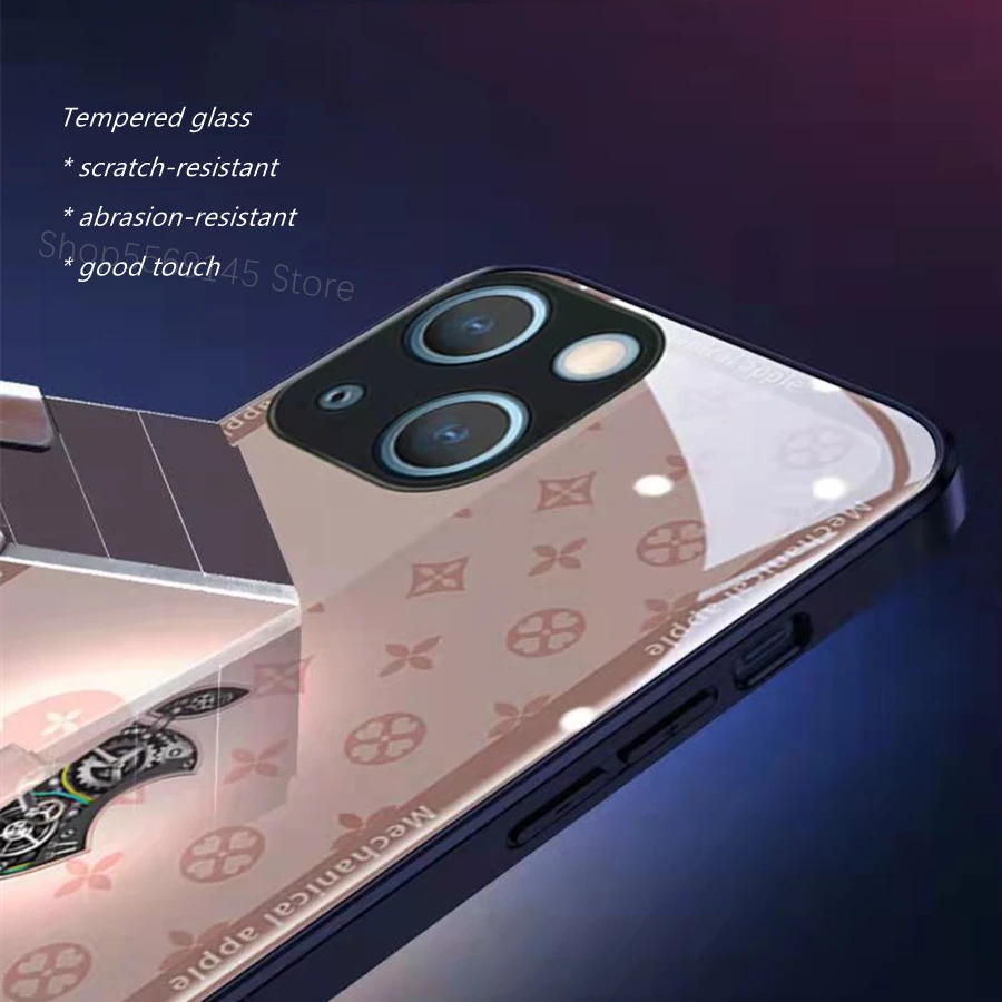 Новый светящийся светодиодный телефонный чехол с логотипом вызова и вспышкой