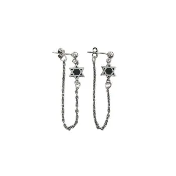 

New S925 Sterling Silver Star Earrings Female Ins Tide Joker Drop Earrings Earrings Jewelry E1S182