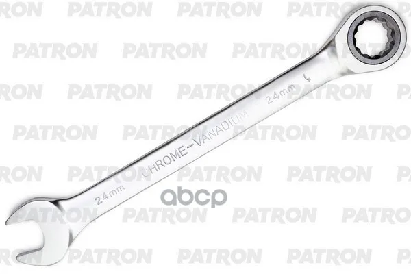 Ключ Комбинированный Трещоточный 24 Мм PATRON арт. P75724 | Автомобили и мотоциклы