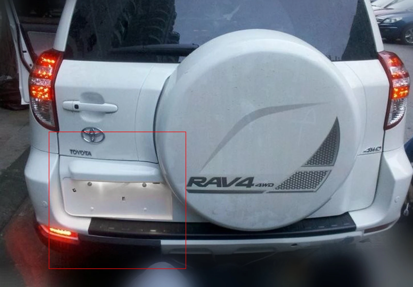 Светодиодсветильник ка номерного знака ANGRONG для Toyota Auris RAV4 MK3 XA30 Aygo AB40/KGB40/PAB40 |