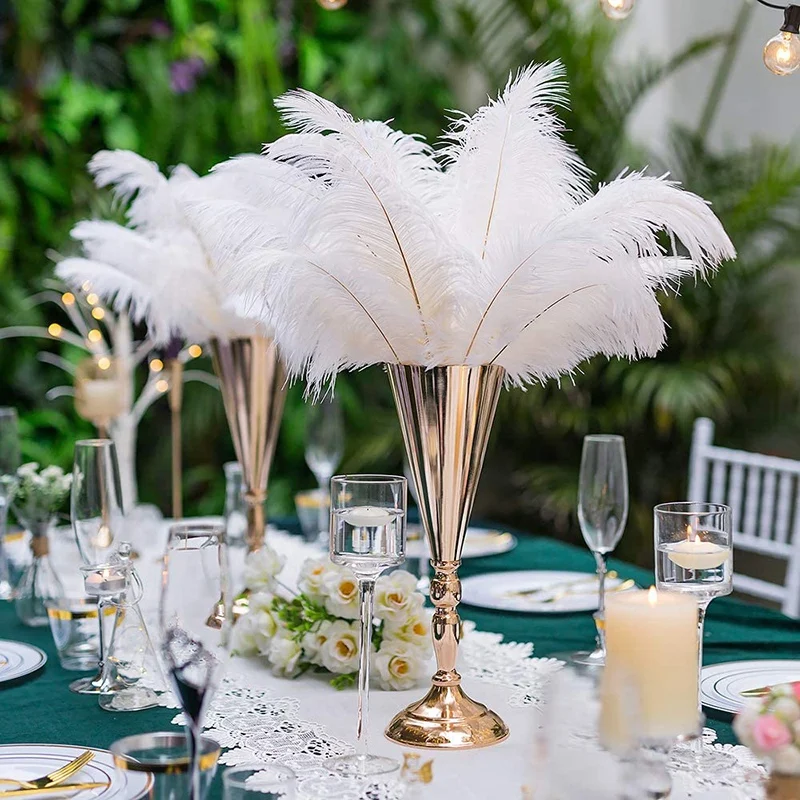 

Tabletop Metal Wedding Decorative Centerpiece for Anniversary Ceremony Party Birthday Event Aisle Home Decoration 2 Pcs