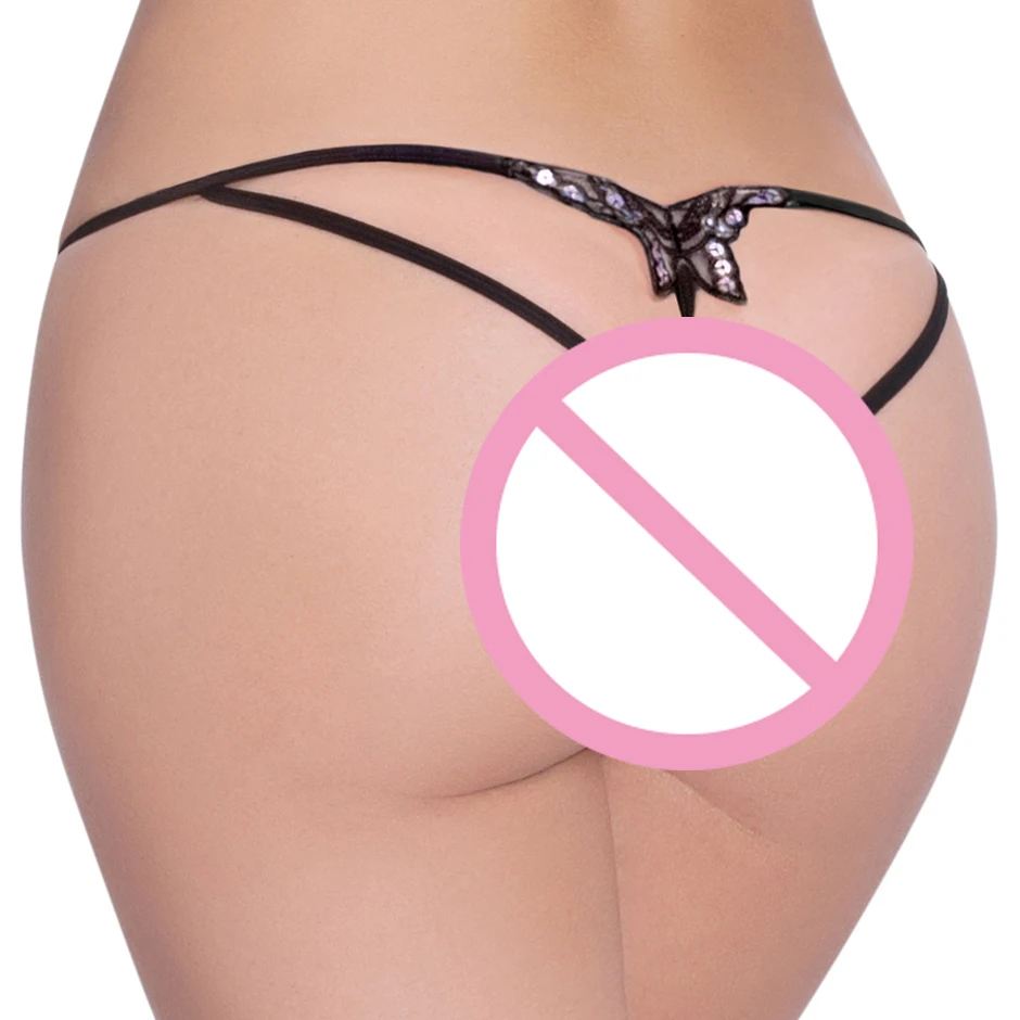 Женские сексуальные трусики без косточек открытая промежность нижнее белье