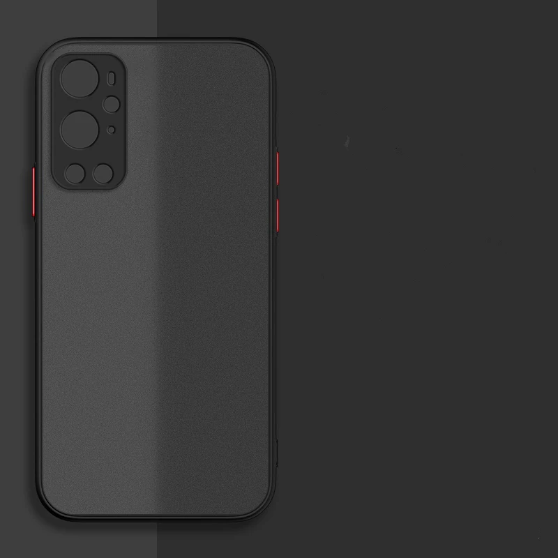 frosted translucent case for oneplus 9 10 pro phone case silicone frame hard clear back cover for one plus 9r 8 pro 8t nord ce free global shipping