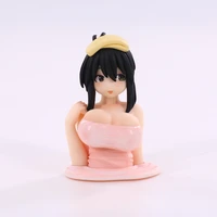 kawaii the idolmster japan anime action figure pvc toy kanako chest shake doll room car decor ornaments collection gift for boy