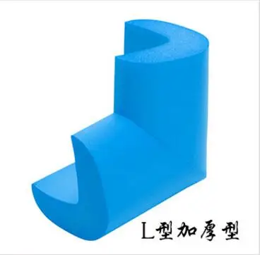 4 PC Blue 2 м толстые Угловые Охранники Детский защитный на мебель настольный протектор угловая крышка стола защитная лента поролоновые углы бампер - Цвет: 4 PC Blue