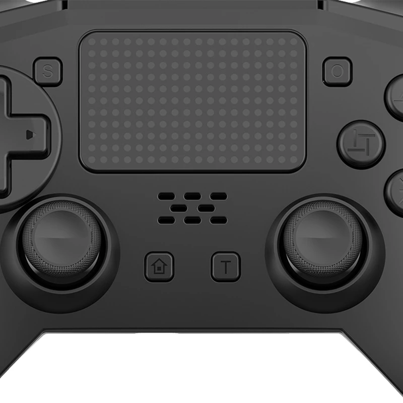 

Gamepad Controller for PS4 Bluetooth Gamepad Dual Motors with Somatosensory Vibration Burst Function