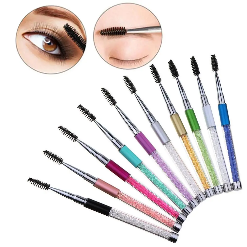 

Women Beauty Lash Curling Makeup Extension Grafting Tools Mascara Applicator Spiral Wands Eyelash Brushes Eyebrow Comb