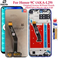 original screen for huawei honor 9c lcd display touch screen digitizer assembly replacement for honor 9c aka l29 screen 6 39inch