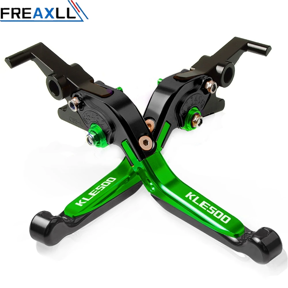 Для Kawasaki KLE 500 KLE500 1991 2007 Складные Выдвижные регулируемые CNC алюминиевые тормоза