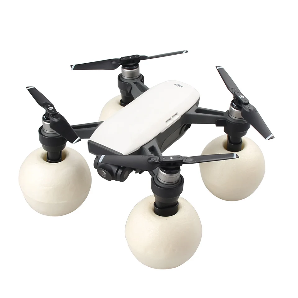 Плавающие шарики из пенопласта + удлиняющие ножки шасси для DJI Spark Drone посадка и