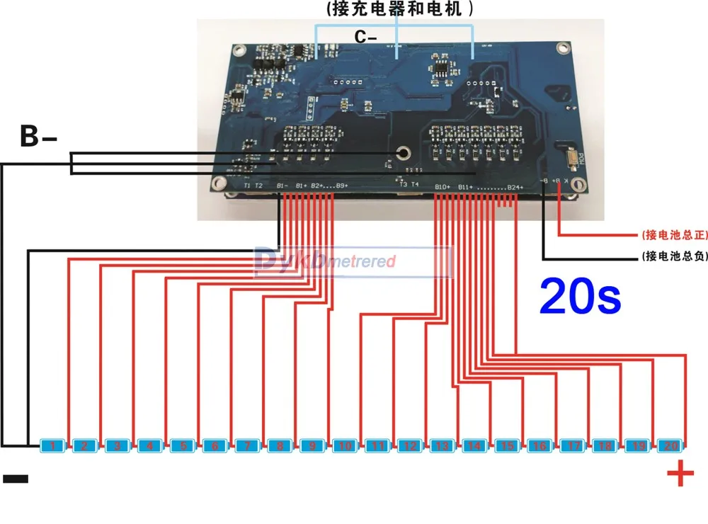 14S до 24S Смарт Bluetooth 50A 80A 100A 150A литий-ионный Lifepo4 LTO литиевая батарея Защитная плата BMS баланс приложение 16S 20S 22S