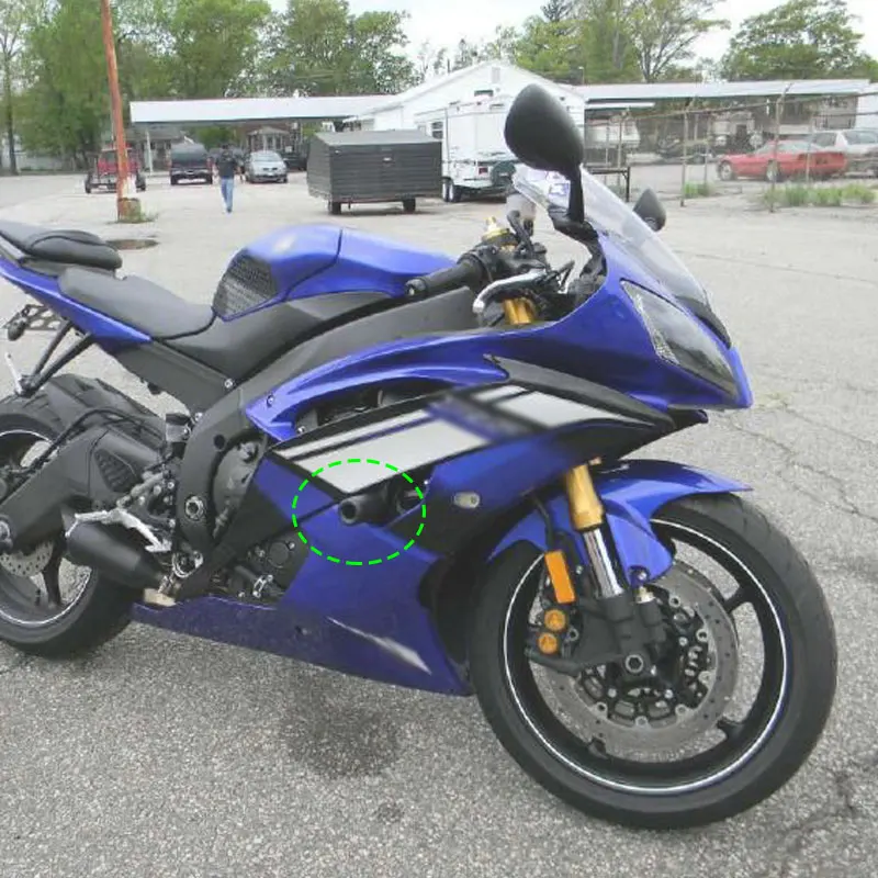 Новая модель слайдеры рамы мотоцикла без обрезания защита от падения для Yamaha YZFR6