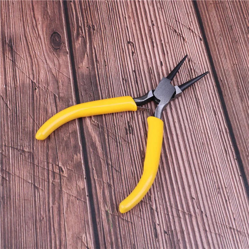 

Jewlery Making DIY Accessories Pliers Tool Findings Ferronickel Pliers Equipment Long Round Nose Plier