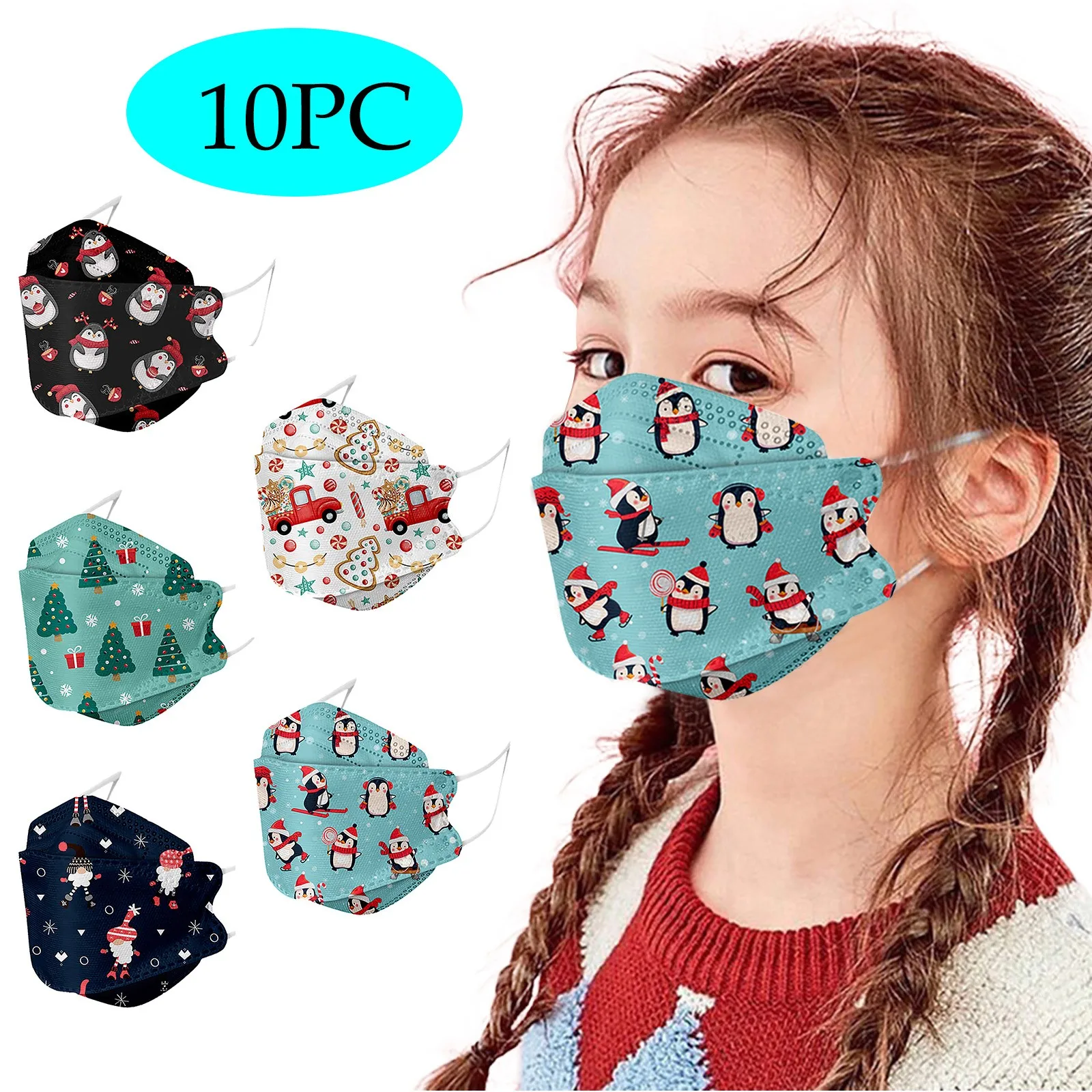 Детская Маска для косплея с принтом анонимная детская лица женская школьная