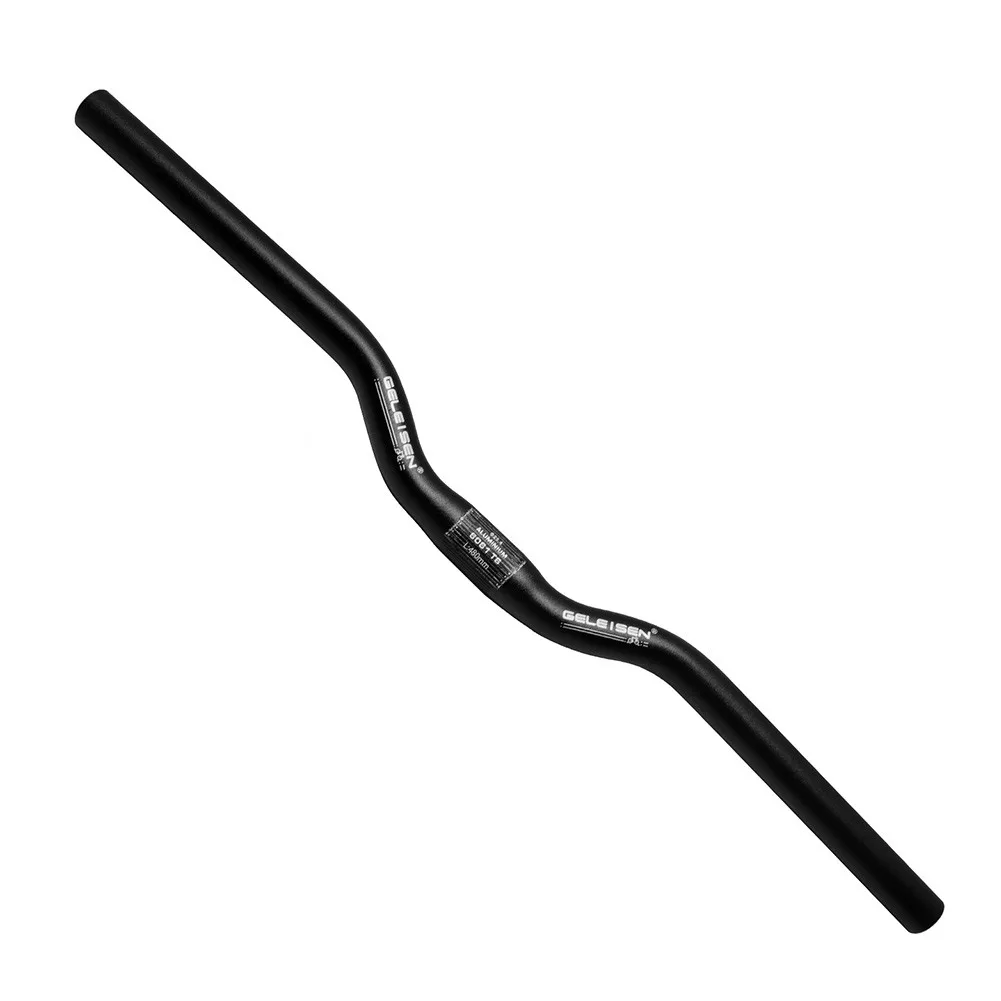 

Folding Mountain Bike Bicycle Handlebar Straight 480mm 25.4mm Aluminium Alloy Straight Flat Handlebar Thick Tube Riser Flat
