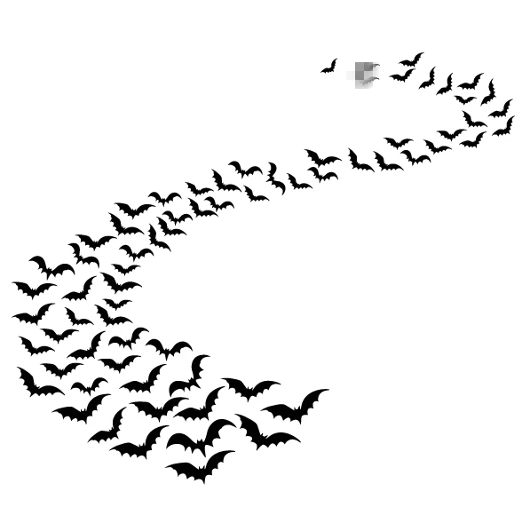 Летучая мышь прозрачные штампы для DIY Скрапбукинг/изготовление карт/Дети