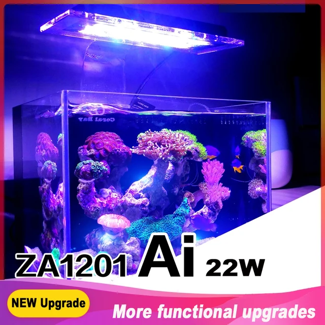 

Zetlight AQUQ WIFI светодиодный ZA1201WIFI полноспектральная морская Коралловая лампа, управление через приложение светильник SPS LPS LE