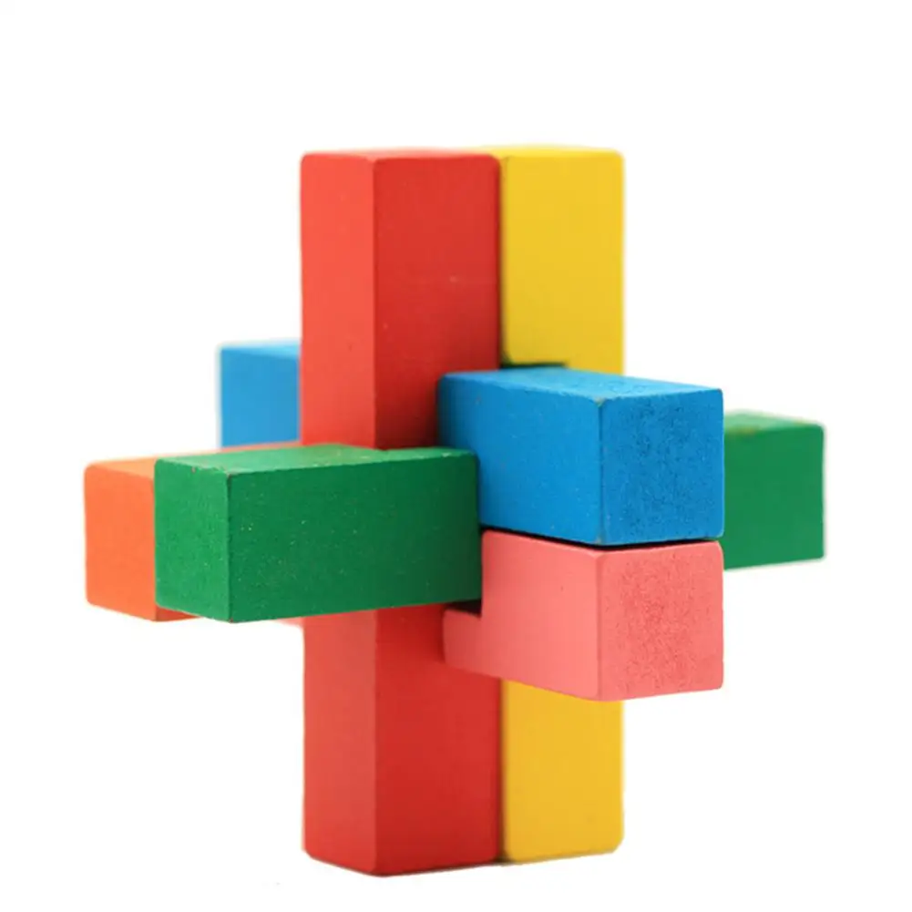 Ни Конг Мин замок 3D деревянная игра головоломка игрушка для взрослых детей|Пазлы|