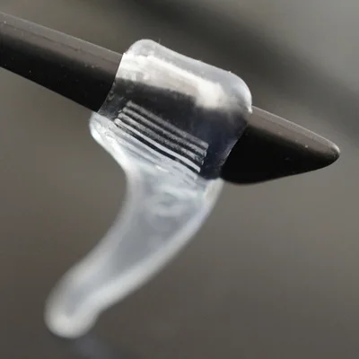 10 пар/упак. мягкие очки прозрачные Противоскользящие силиконовые ушные крючки