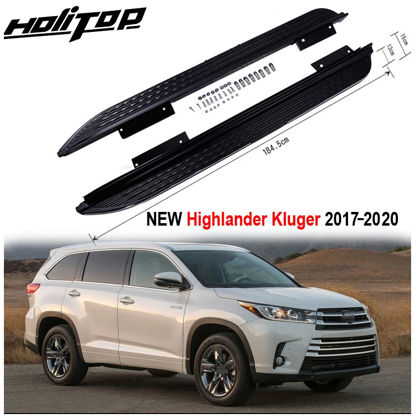 Боковая подножка боковая nerf bar для Toyota Highlander Kluger 2015 2020 от завода ISO9001