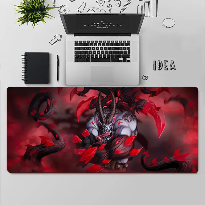 

YNDFCNB Top Quality Demon slayer DIY Design Pattern Game mousepad Free Shipping Large Mouse Pad Keyboards Mat