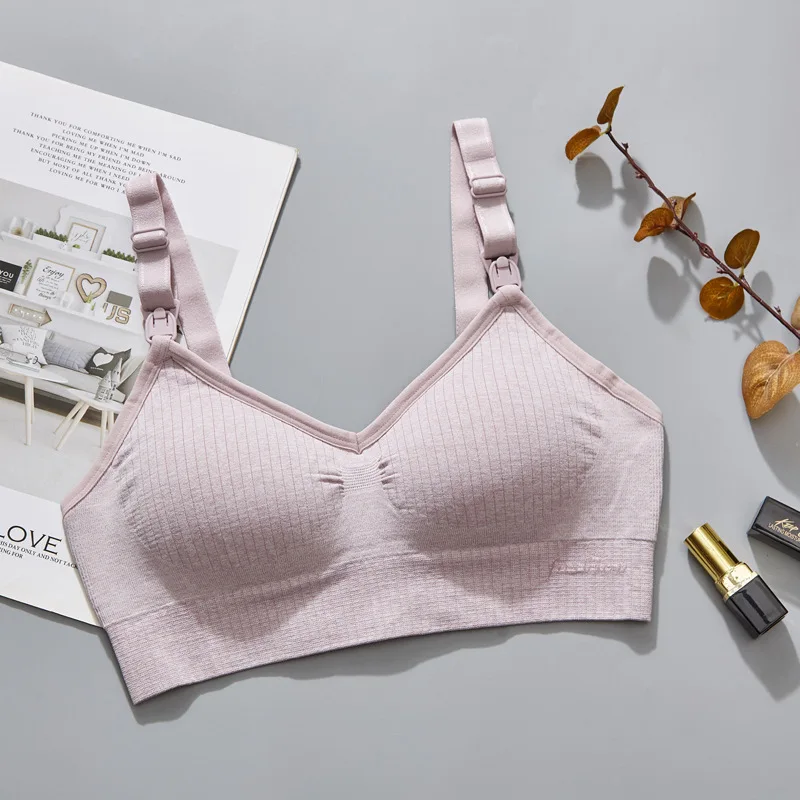 Беременные женщины бюстгальтеры для кормления собранная без оправ Удобная