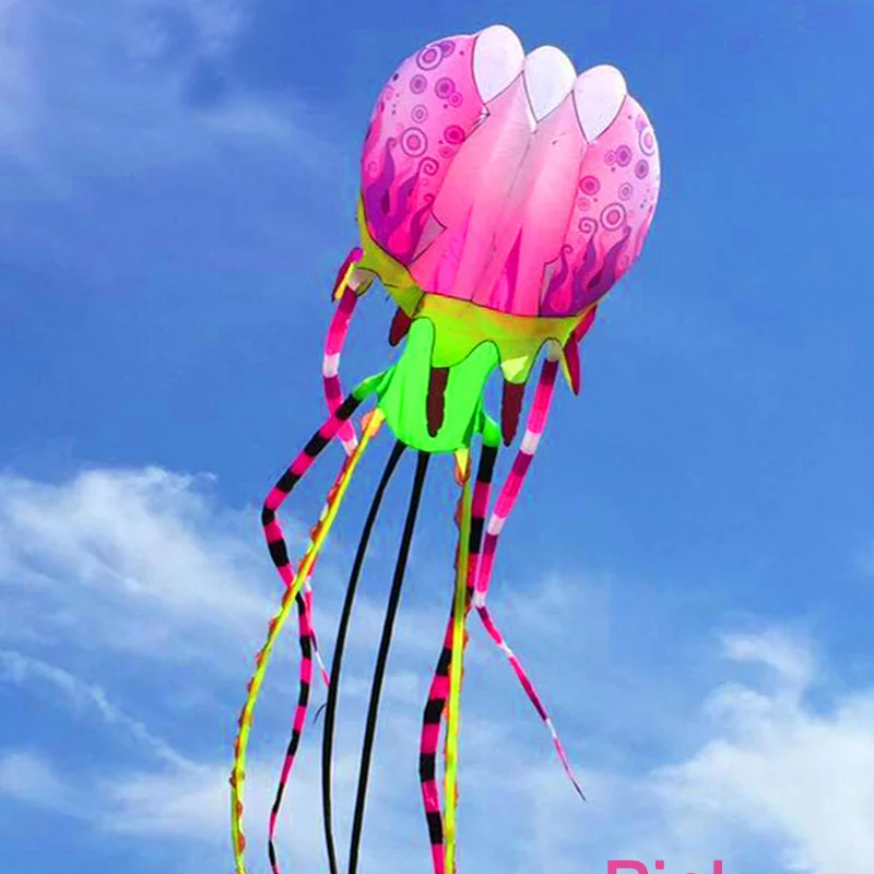 

Новая детская игрушка воздушный змей Медуза с длинным шлейфом для девочек большой осьминог мягкий надувной воздушный змей для шоу морской воздушный змей в виде животного для взрослых на открытом воздухе летающий инструмент