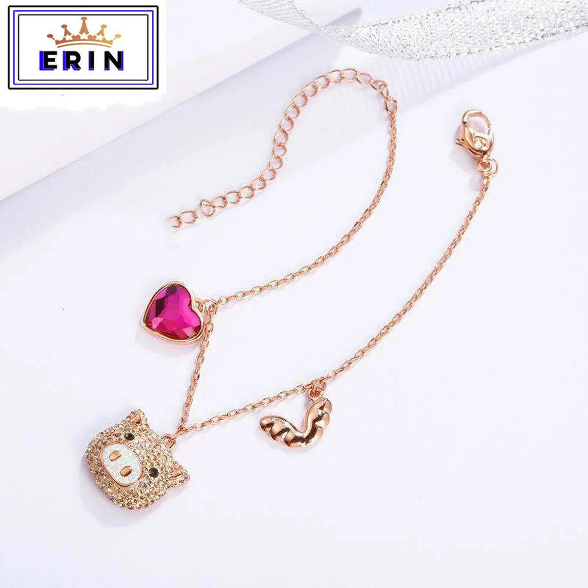 

ERIN High quality SWA New Cute piggy fashion adjustable female Bracelet