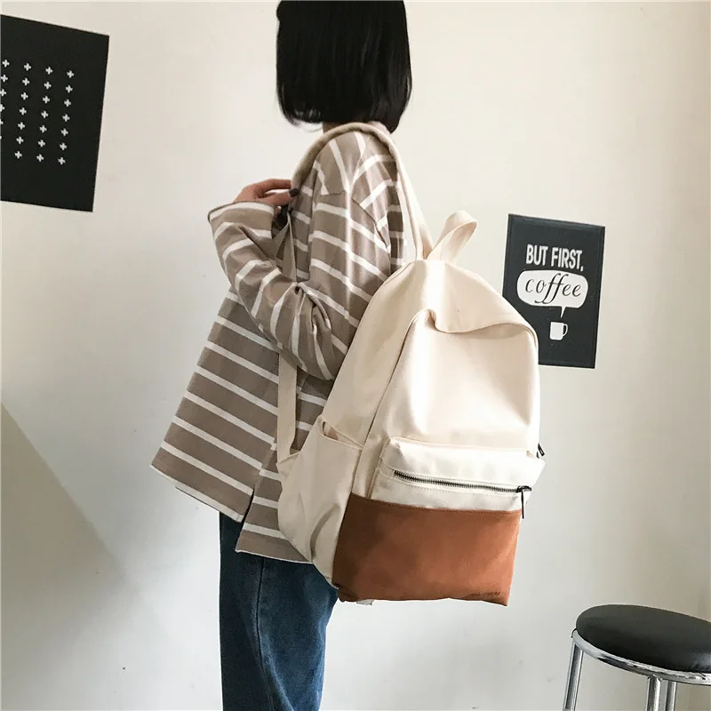 Брендовый женский многофункциональный холщовый рюкзак atinfor для отдыха