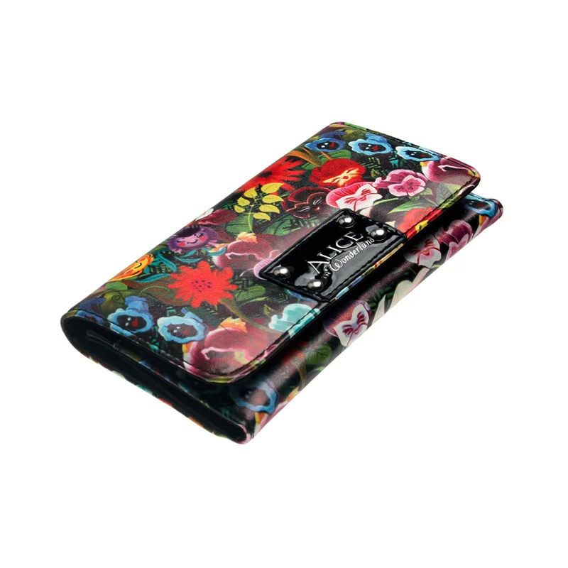 Женские кошельки длинный трехмерный кожаный женский клатч визитница 1906 | Багаж и