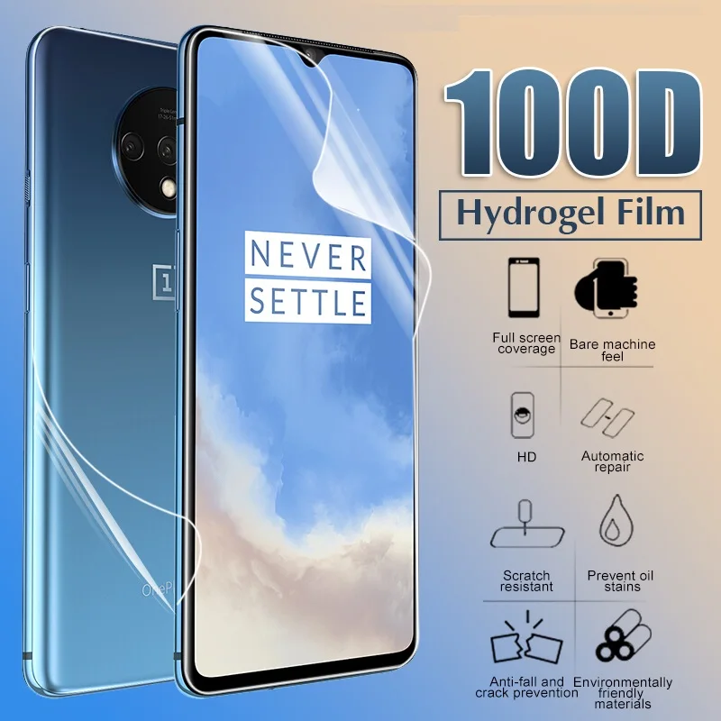 Гидрогелевая пленка с закругленными краями для Oneplus 7 7T 6 T 5T 5 3T 3 1 + One Plus Oneplus7