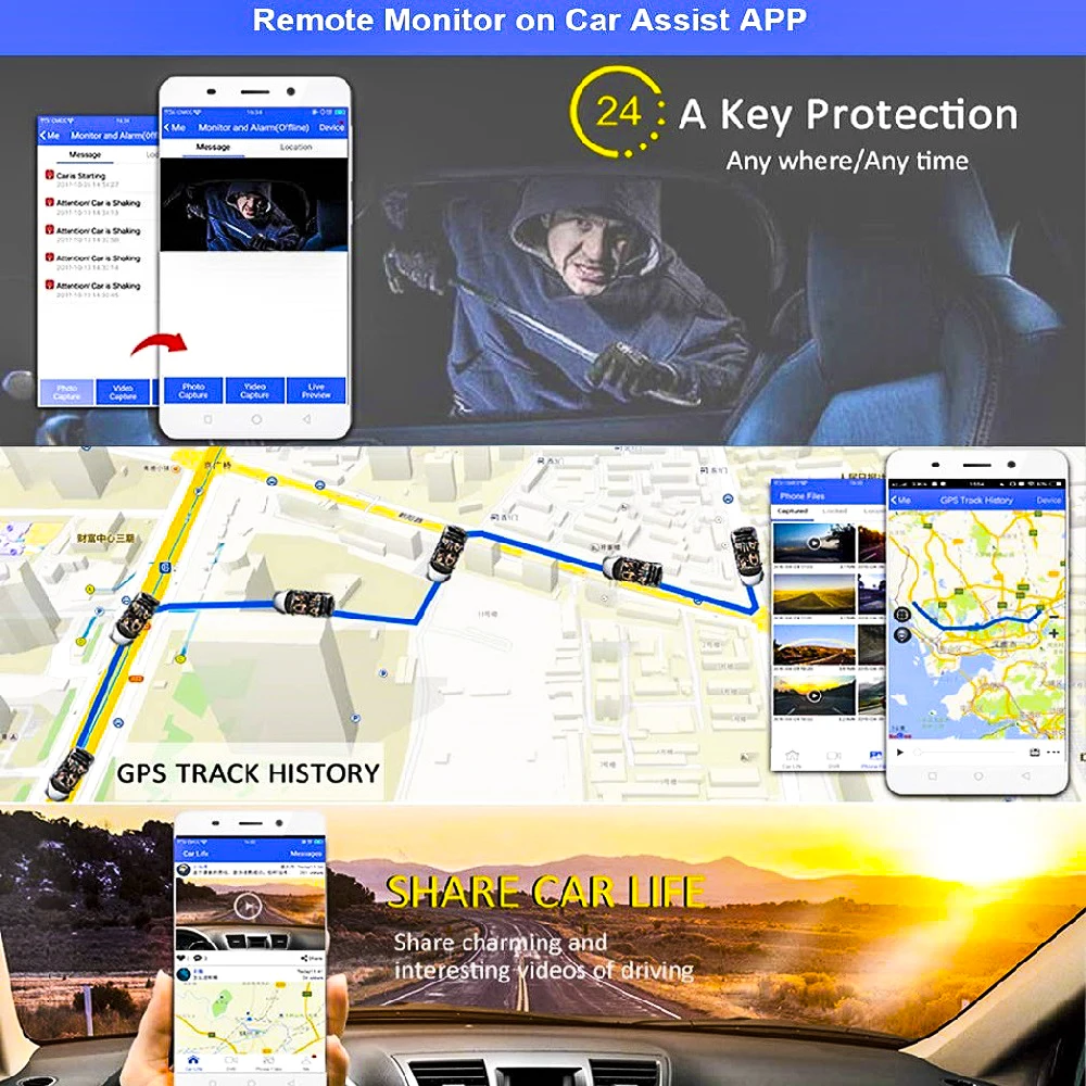 4G Android 8 1 Автомобильное зеркало заднего вида Автомобильный регистратор