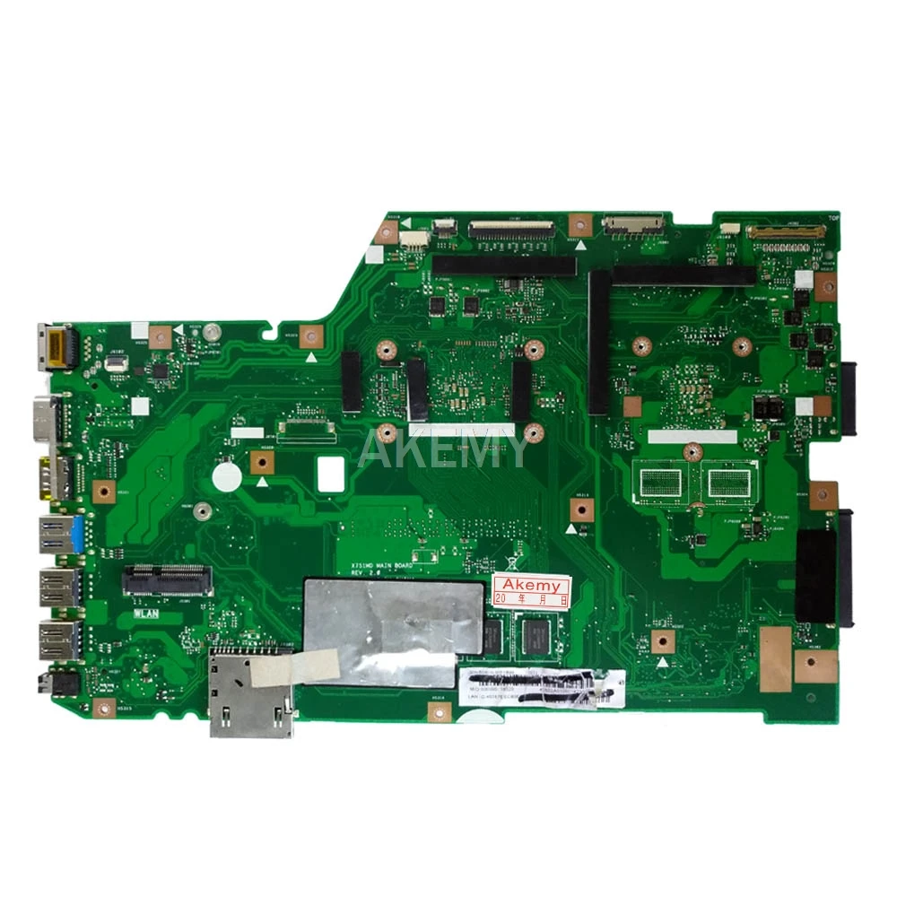 X75A материнская плата HM70 для For Asus X75V X75VC X75VB X75VD X75 R704V ноутбука Материнская Тест 100%