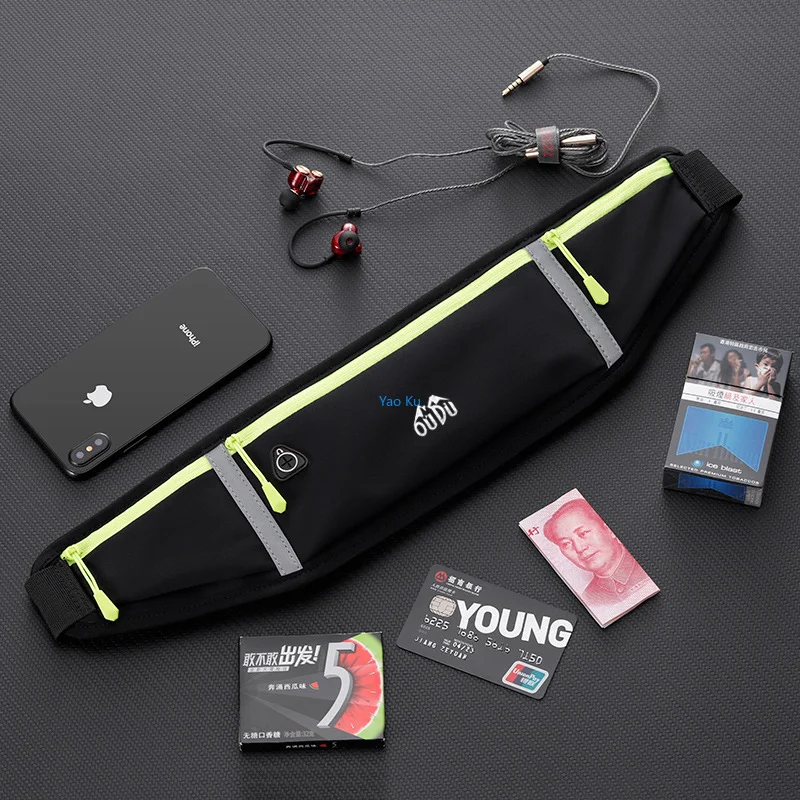 

Sports Waist Pack Running Mobile Phone Bag Men and Women Outdoor Equipment Waterproof Hidden New Style Mini Small Belt Bag