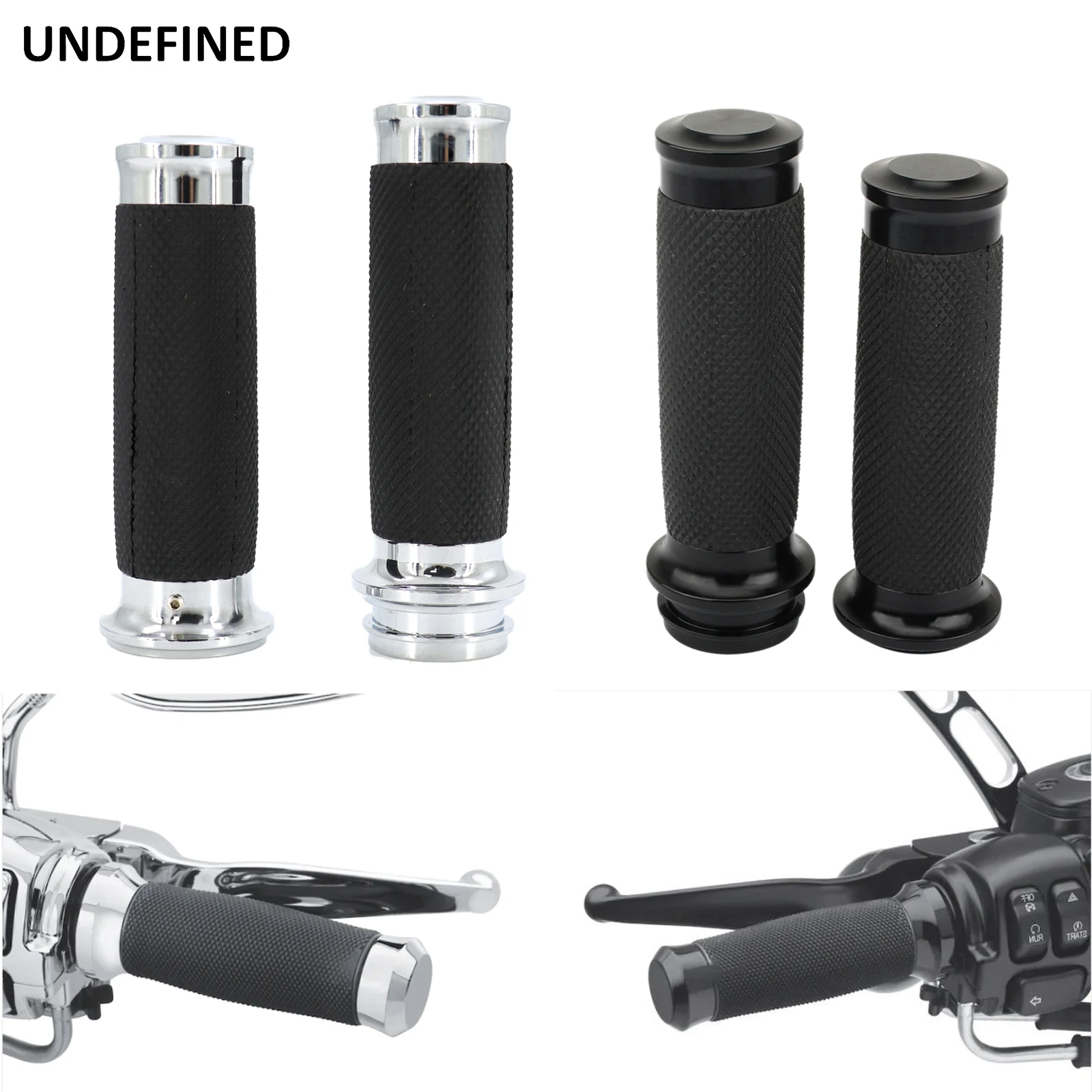 

Motorcycle 1" Handle Grips Electronic Throttle Handlebar Grip For Harley Touring Street Glide Road King CVO Softail Fatboy Dyna