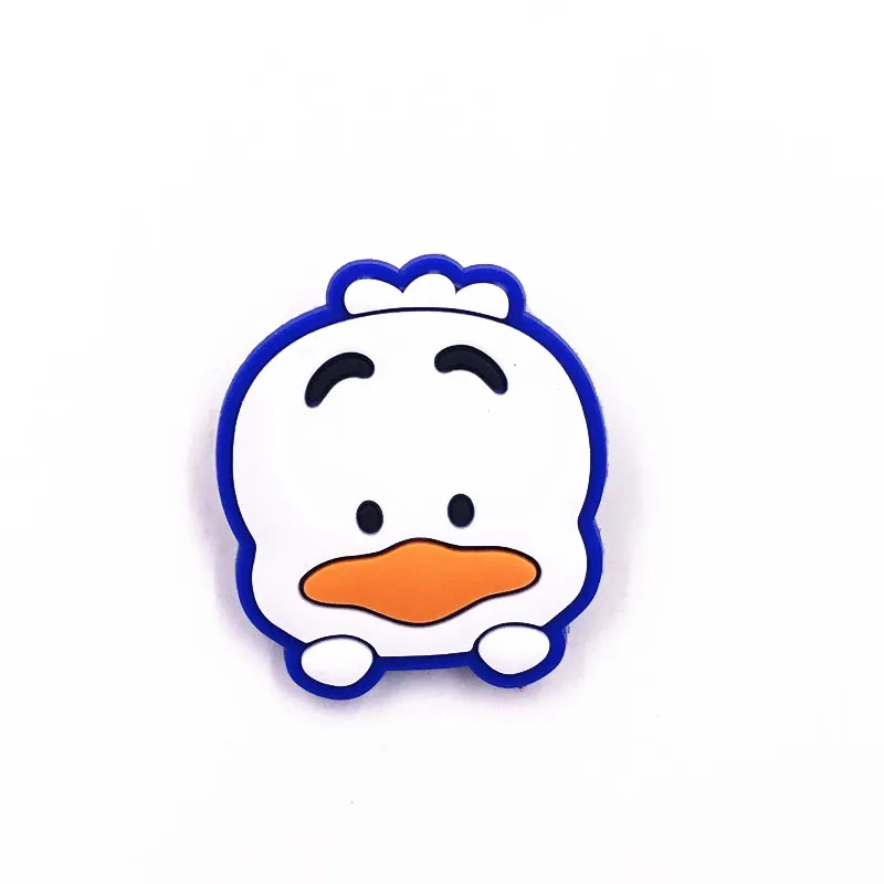 1PCS Lovely Cartoon Animal Icon Brooch For Decoration On Backpack Clothes Frog Dog Duck PVC Badge Pin Kids Party Gifts | Украшения и