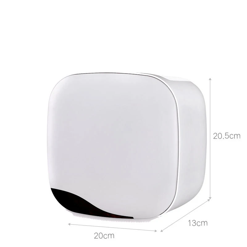 

Waterproof Wall Mount Toilet Paper Holder Shelf Toilet Paper Tray Roll Paper Tube Storage Box Creative Tray