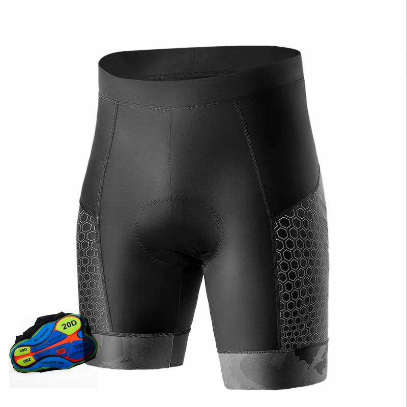 

New Pattern Outdoor Professional ventilation Cycling Shorts Men Shockproof Padded Mtb Pants Road Mountain Bike Shorts