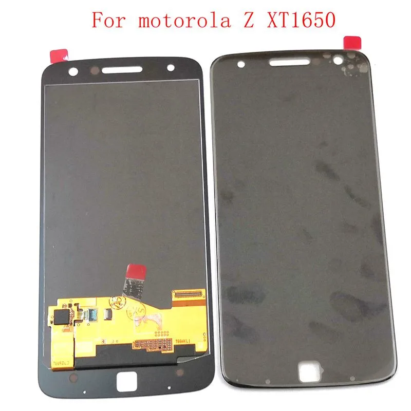 ЖК дисплей Amoled для Motorola Moto Z Droid XT1650 с сенсорным стеклом дигитайзер в сборе