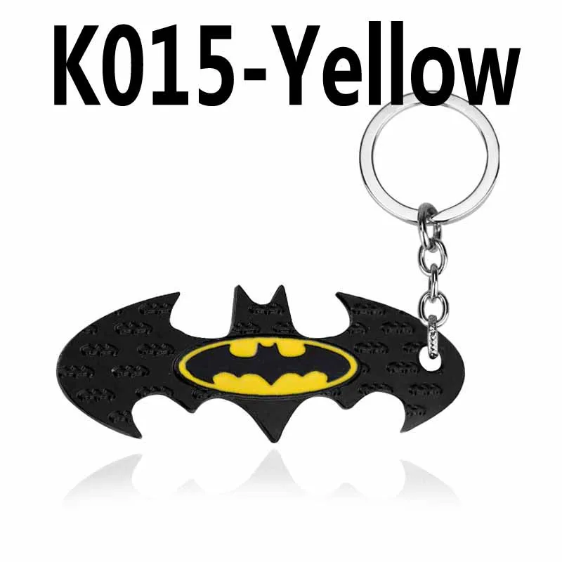 Yellow Горячая серия фильмов Бэтмен Риддлер брелок с джокером высокое качество цинковый сплав мини брелок «Джокер» для женщин мужчин фильм Ювелирные изделия Подарки - Цвет: Yellow