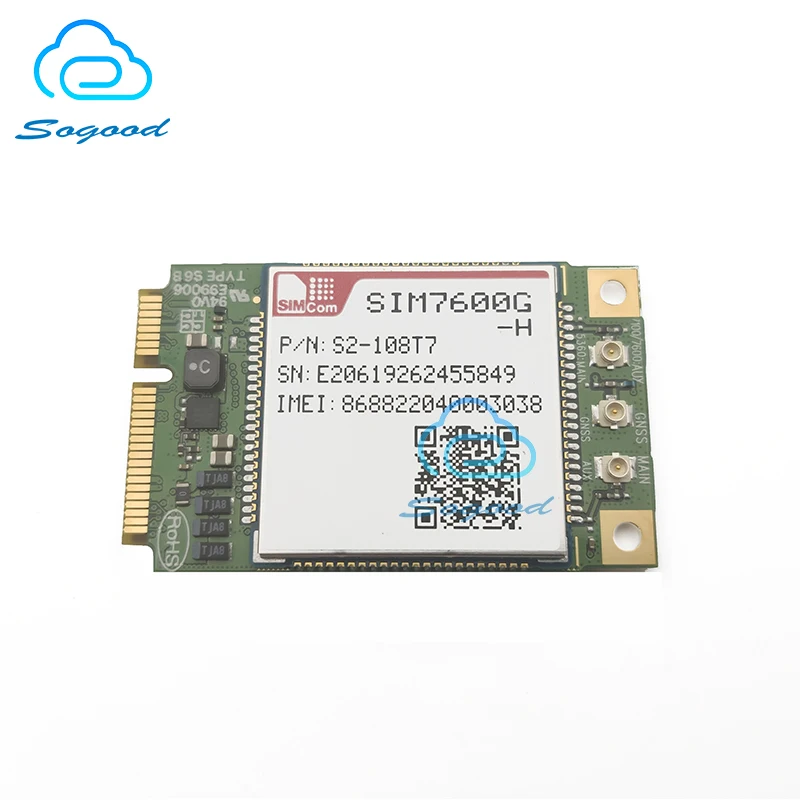 SIMCOM новые и оригинальные фотообои Mini Pcie SIM7600G H LTE Cat4 Module 850/900/1800/1900MHz