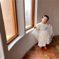 girl dress kids baby%c2%a0party evening gown 2021 new warm plus velvet thicken winter autumn princess long sleeve children clothing